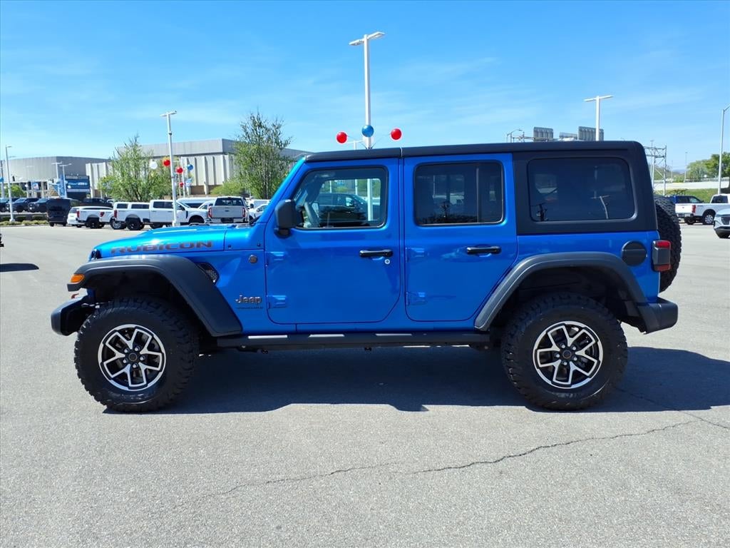2025 Jeep Wrangler Rubicon Blue Certified