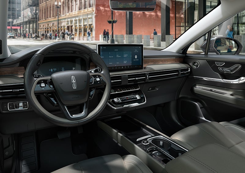 The interior dashboard of 2024 Lincoln Corsair® SUV is shown here. | Magic City Lincoln in Roanoke VA